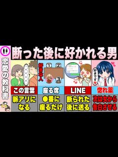 [画像][x]勝手に立場が逆転する！断った後に気になる人の特徴【恋愛心理学 余白なし