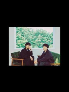 [画像][x]H91- 秦基博×草野マサムネ（スピッツ）、コラボ曲「ringo」配信リリース決定！2ショット写真も公開 - YouTube 余白なし