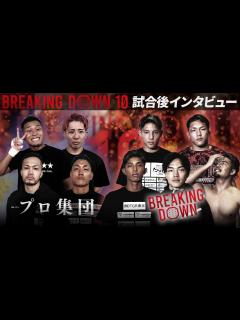 [画像][x]【BreakingDown10】試合後インタビュー /BreakingDown vs プロ格闘家集団 - YouTube 余白なし
