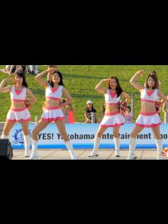 [画像][x]チアリーダー 横浜のチアチーム チアフル(cheerful)さんのチアダンスショー！ - YouTube 余白なし