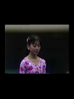 [画像][x]信田美帆 Shinoda Miho (JPN) 1987 All Japan FX AA - YouTube 余白なし