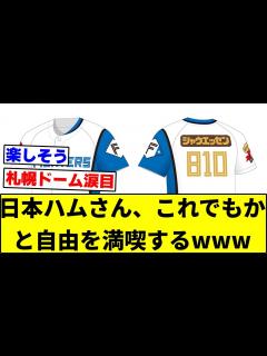 [画像][x]北海道日本ハムファイターズ これでもかと自由を満喫するwwwww 【なんJ反応】 - YouTube 余白なし