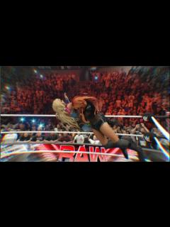 [画像][x]WWE 2K24 Becky Lynch vs. Liv Morgan Raw - YouTube 余白なし