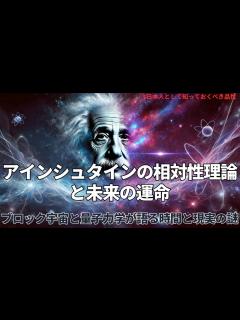 [画像][x]アインシュタインの相対性理論と未来の運命(The Impact of Einstein's Theory ),#理論,290 - YouTube 余白なし