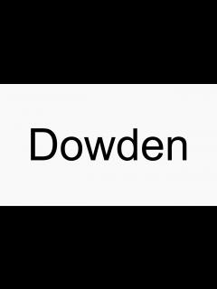 [画像][x]How to pronounce Dowden - YouTube 余白なし