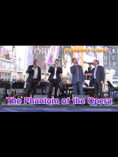 [画像][x][4K] 「オペラ座の怪人 The Phantom of the Opera」 NYC Broadway is Backニューヨーク ... 余白なし