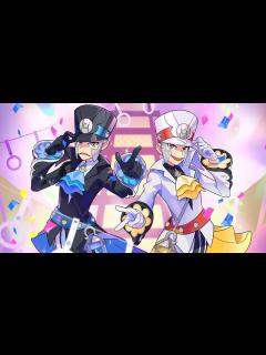 [画像][x]『ポケモンマスターズ EX』「マジコスノボリ＆シャンデラ」「マジコスクダリ＆シビルドン」が登場！ - YouTube 余白なし