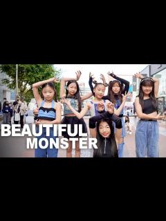 [画像][x][4K] STAYC(스테이씨) 'BEAUTIFUL MONSTER' 커버댄스 Dance Cover @동성로 #아이돌지망생 #초딩 ... 余白なし