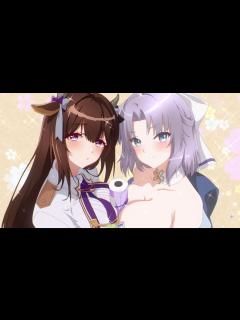 [画像][x]『アズールレーン』×『シノビマスター 閃乱カグラ NEW LINK』コラボアニメPV - YouTube 余白なし
