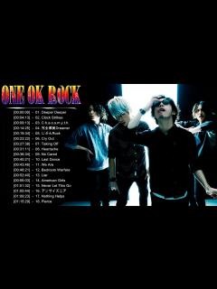 [画像][x]ONE OK ROCK 人気曲メドレー || ONE OK ROCK おすすめの名曲 || ONE OK ROCK メドレー || 日本の ... 余白なし