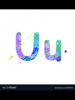 [画像][x]Phonics Letter- U song - YouTube 余白なし