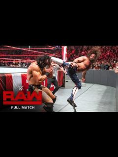 [画像][x]FULL MATCH - Seth Rollins vs. Drew McIntyre: Raw, March 18, 2019 - YouTube 余白なし