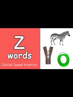 [画像][x]Letter z Phonics | Phonics Letter Sounds for Kids | Learning To Read ... 余白なし