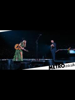 [画像][x]Marcus Mumford thrills Taylor Swift fans as he joins her on Eras tour ... 余白なし