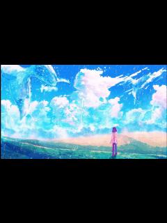 [画像][x]水の雲 キラキラ系・ピアノBGM - YouTube 余白なし