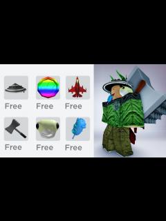[画像][x]*NEW* GET ALL THESE FREE IN-GAME UGC ITEMS NOW IN ROBLOX! 😎 - YouTube 余白なし