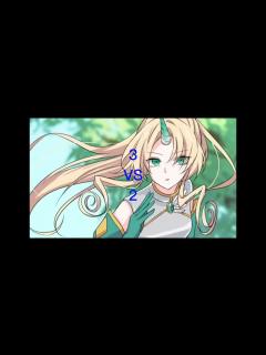 [画像][x]フィーアVSアザミ #強さ比べ #混血のカレコレ - YouTube 余白なし