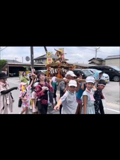 [画像][x]【第52回春日部夏まつり2024】7/13(土)八木崎自治会 山車・子供御輿 町内渡御 #春日部 #かすかべ #春日部夏まつり #春日部夏祭り ... 余白なし