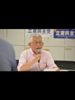 [画像][x]泉房穂氏「トカゲ以外にも全体の一部だけを切り離して逃げ延びる生き物は…安倍派などの自民党の派閥」 - YouTube 余白なし