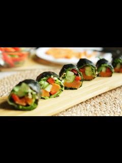 [画像][x]Süßkartoffel-Nori-Wraps - YouTube 余白なし