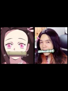 [画像][x]귀멸의 칼날 네즈코 코스프레ㅋㅋㅋㅋ - YouTube 余白なし
