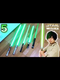 [画像][x]【スターウォーズ】緑色のライトセーバー5選！/star wars green Lightsaber 5 selections - YouTube 余白なし