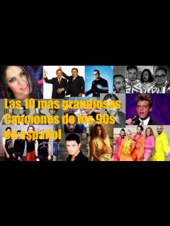 [画像][x]Las 10 más grandiosas canciones de los 90s en español | Radio Mayor ... 余白なし