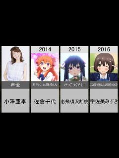 [画像][x]演じた歴代メインキャラクター - YouTube 余白なし