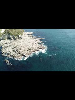 [画像][x]三浦半島 ドローン撮影 片谷浜① - YouTube 余白なし