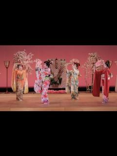 [画像][x]日本舞踊の発表会「彩りの祭典」2018-「さくら」 - YouTube 余白なし