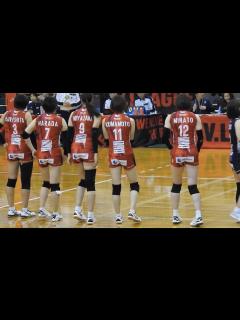 [画像][x]Volleyball バレーボール Vリーグ カノアラウレアーズ福岡 背番号 11 熊本 比奈選手 ② - YouTube 余白なし