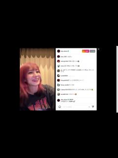 [画像][x]LiSA インスタライブ 2024/2/25 - YouTube 余白なし