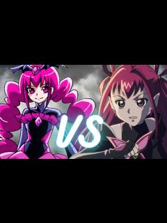 [画像][x]Bad End Precure vs Dark Precure! Precure Fanmade Battles! - YouTube 余白なし