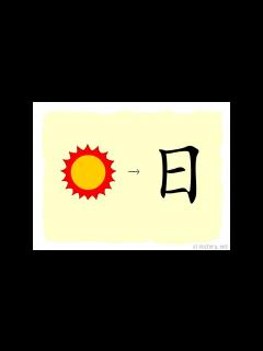 [画像][x]漢字的故事 : 日 - YouTube 余白なし