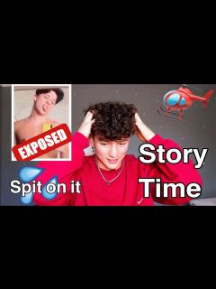 [画像][x]i got leaked "story time" - YouTube 余白なし