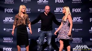 UFC on FOX 15: Felice Herrig vs. Paige VanZant Staredown