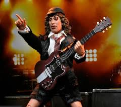 AC/DC アンガス ヤング フィギュア AC/DC Angus Young Clothed Figure BY NECA 正規品  ,metal,人形,TOY,DOLL,ドール,acdc